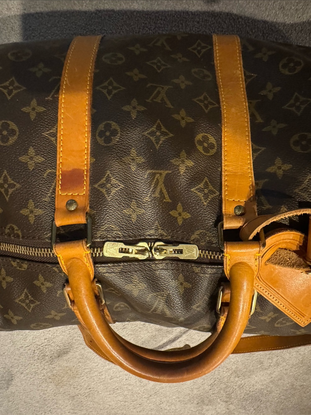 Louis Vuitton Monogram Keep all Bandouliere 55 - Picture 8 of 10